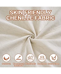 Streamdale Furniture Modern Floor Sofa with 2 Pillows, Convertible Corduroy Sleeper Sofa Bed