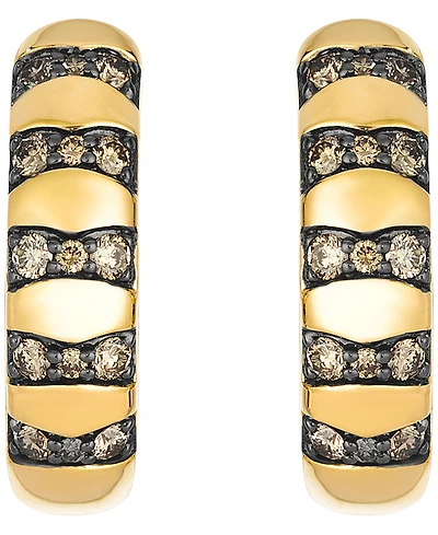 Le Vian Chocolate Diamond Earrings (0.44 ct. t.w.) in 14k Honey Gold