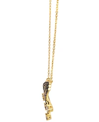 Le Vian Chocolate Ombre Diamond Adjustable Necklace (1.28 ct. t.w.) in 14k Honey Gold
