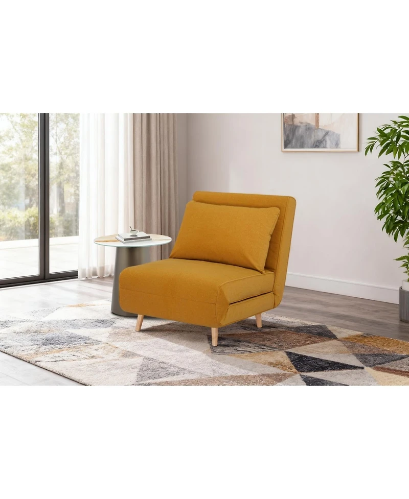 Streamdale Furniture Max Sofa Bed - 3 in 1 Upholstered Chair Bed-Convertible Sleeper Sofa Chair