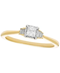 Macy's Diamond Ring (1/4 ct. t.w.) in 10k Yellow Gold
