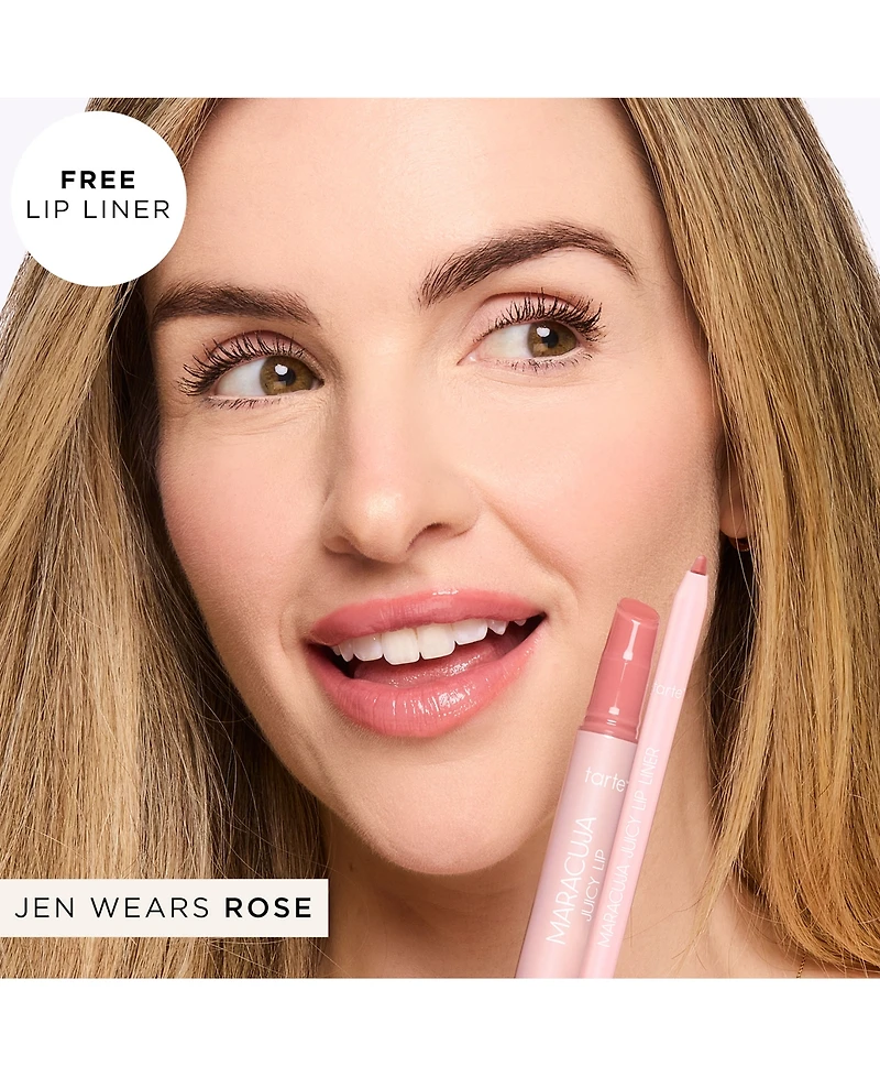 Tarte 2-Pc. Maracuja Juicy Lip Rose Liner and Balm Duo Set