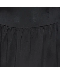 Pre-Owned Isabel Marant Women's Black Silk Gathered Blouse