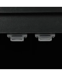 Casainc 31.5"H Triangle Corner Cabinet, Adjustable Shelves