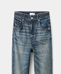 Mango Women's Mid-Rise Flared Jeans