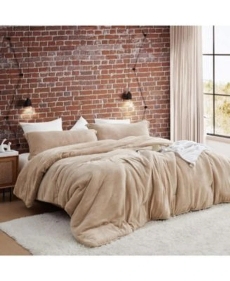 Coma Inducer Git Cozy Warm Taupe Oversized 3-Pc. Comforter Set
