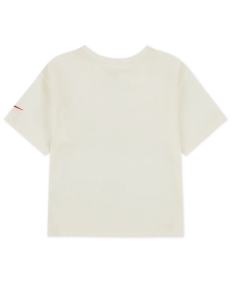 Nike Girls' Toddler 2T-4T Cherry Pull-On Boxy T-Shirt