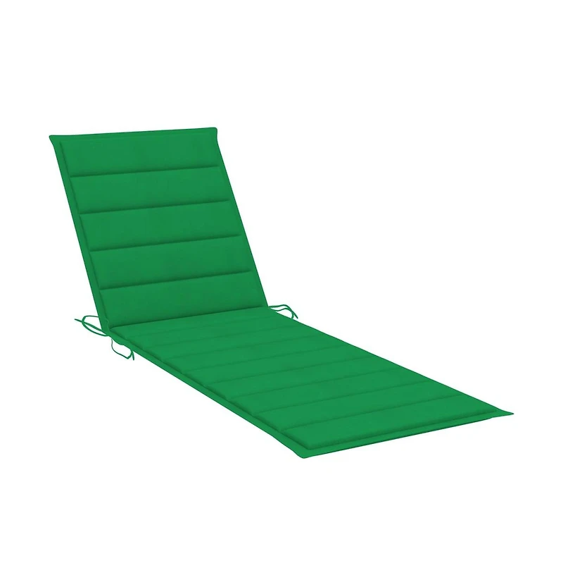 vidaXL Sunlounger Natural wood Solid Acacia wood Large