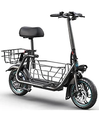 FormnestCastle Electric Scooter for Adults, Foldable Scooter with 550W Motor 18.6 Mph 20 Mile Distance