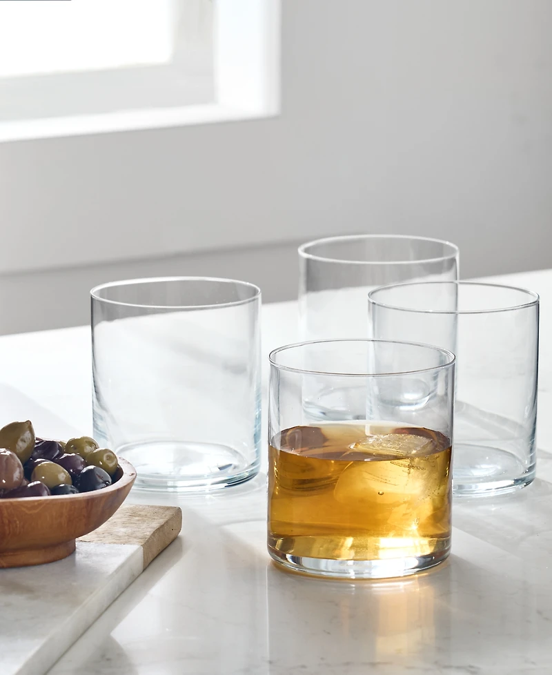 The Cellar Flur Double Old-Fashioned Glass, Set of 4, Exclusively at Macy's