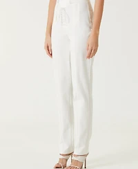 Pcfg Women's Free Heaven Cotton-Blend Stretch Pants