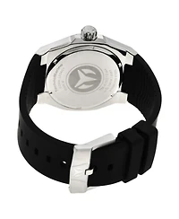 Technomarine Men's Tm-416072 Quartz 3 Hand Black Dial Watch