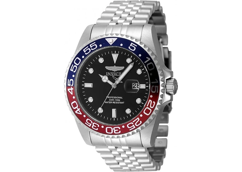 Invicta Men's 48388 Pro Diver Quartz PC32 Black Dial Watch