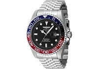 Invicta Men's 48388 Pro Diver Quartz PC32 Black Dial Watch