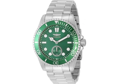 Invicta Men's 49423 Pro Diver Quartz VD78 Green Dial Watch