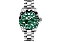 Invicta Men's 49433 Pro Diver Quartz VD78 Green Dial Watch