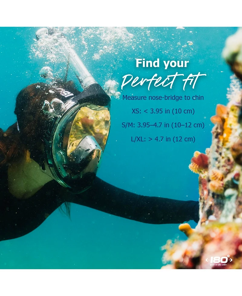 180 Mask Moflow+ Clear Lens –