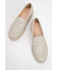 Bree Platform Penny Leather Loafer (Women)