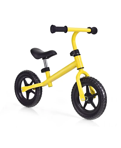 Sugift Kids No Pedal Balance Bike with Adjustable Handlebar and Seat