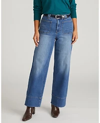 Universal Standard Women's Claudia High Rise Stretch Jeans