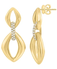 Effy Collection Diamond Earrings (1/3 ct. t.w.) in 14k Yellow Gold