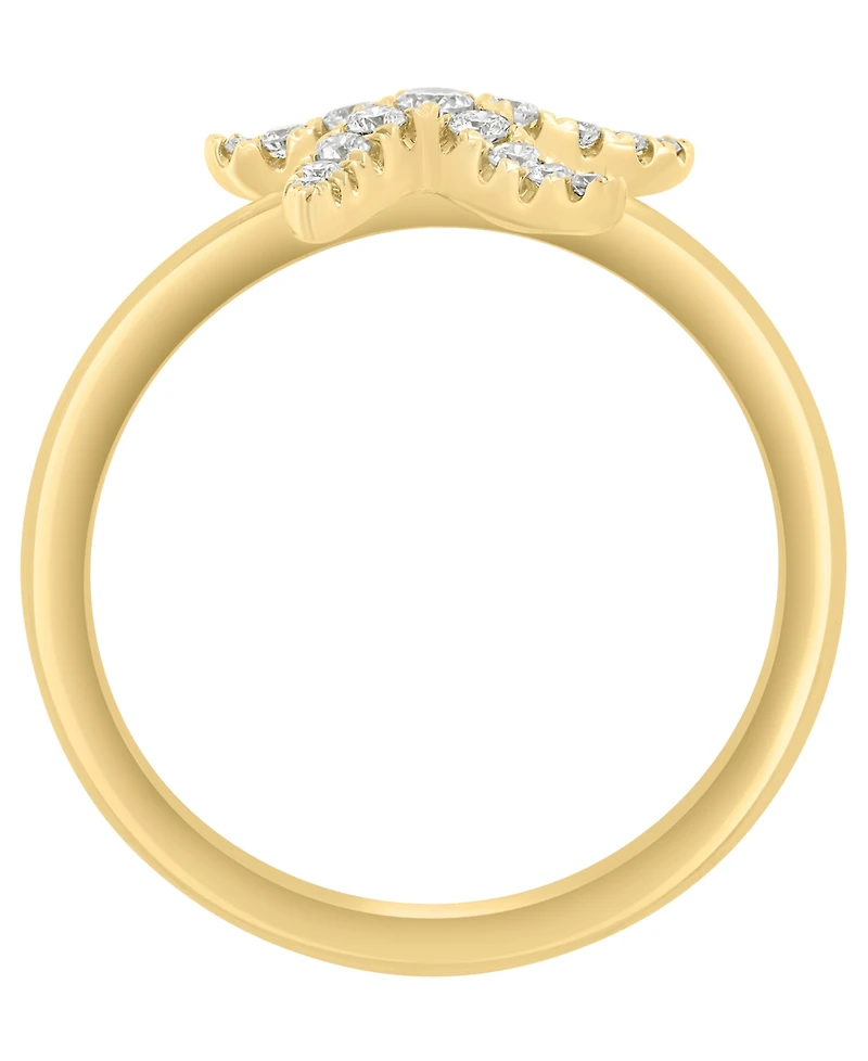 Effy Collection Diamond Ring (1/4 ct. t.w.) in 14k Yellow Gold