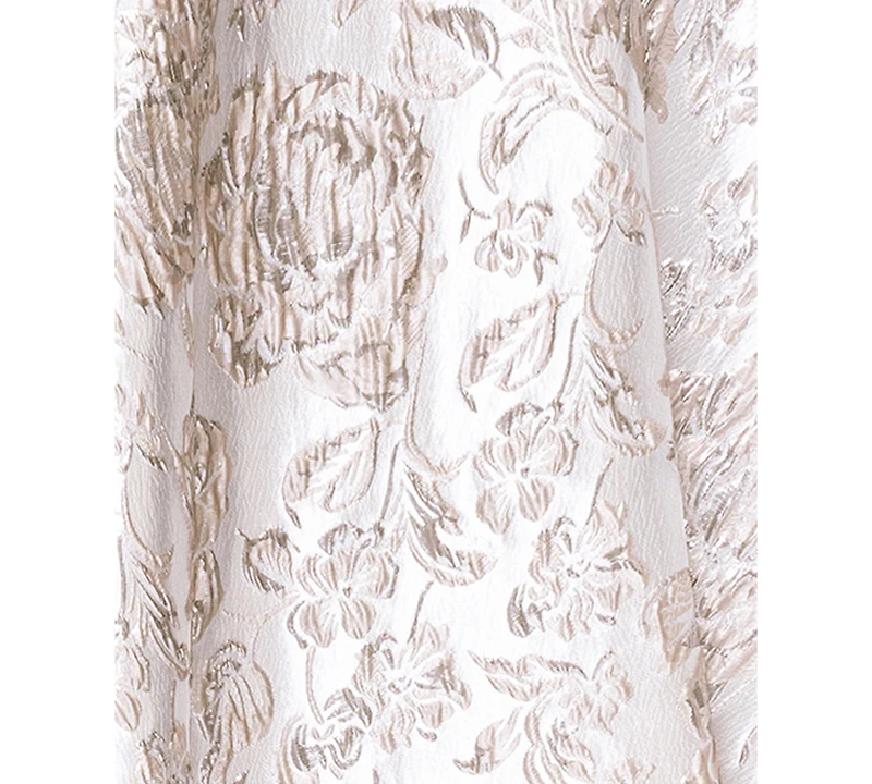 Xscape Petite Brocade Sweetheart Off-The-Shoulder Long Gown