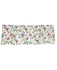 Rlf Home 100% Cotton High Quality English Ivy Tailored Window Valance with 1.5" Rod Pocket 50" W X 12" L Spring