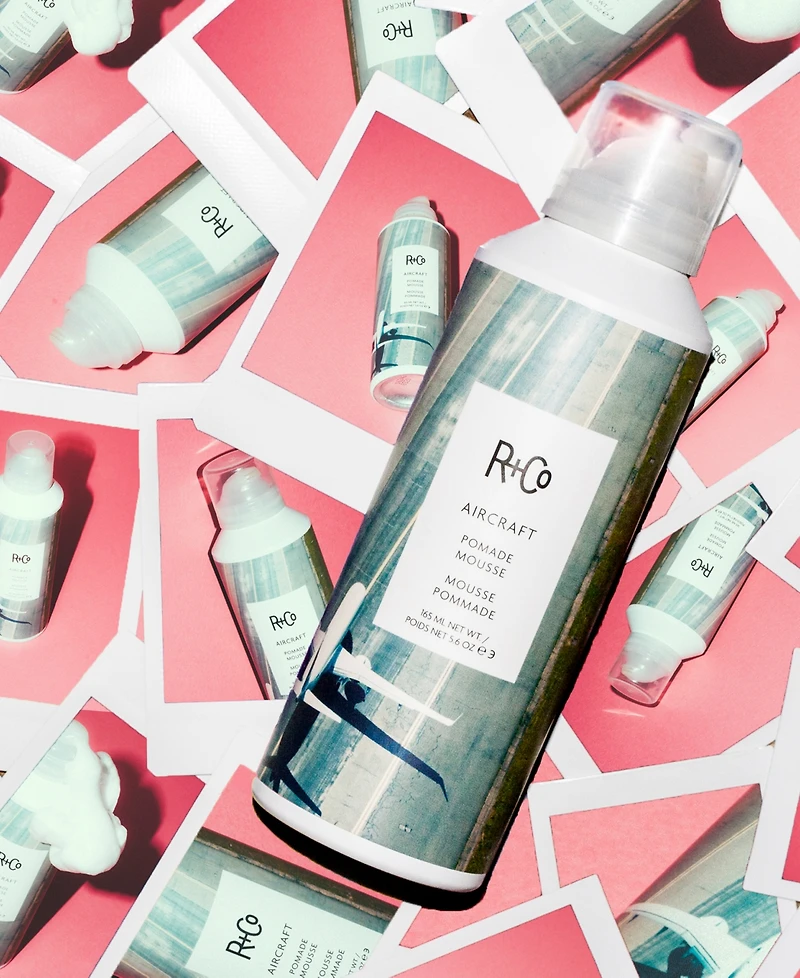 R+Co Aircraft Pomade Mousse, 2 oz.