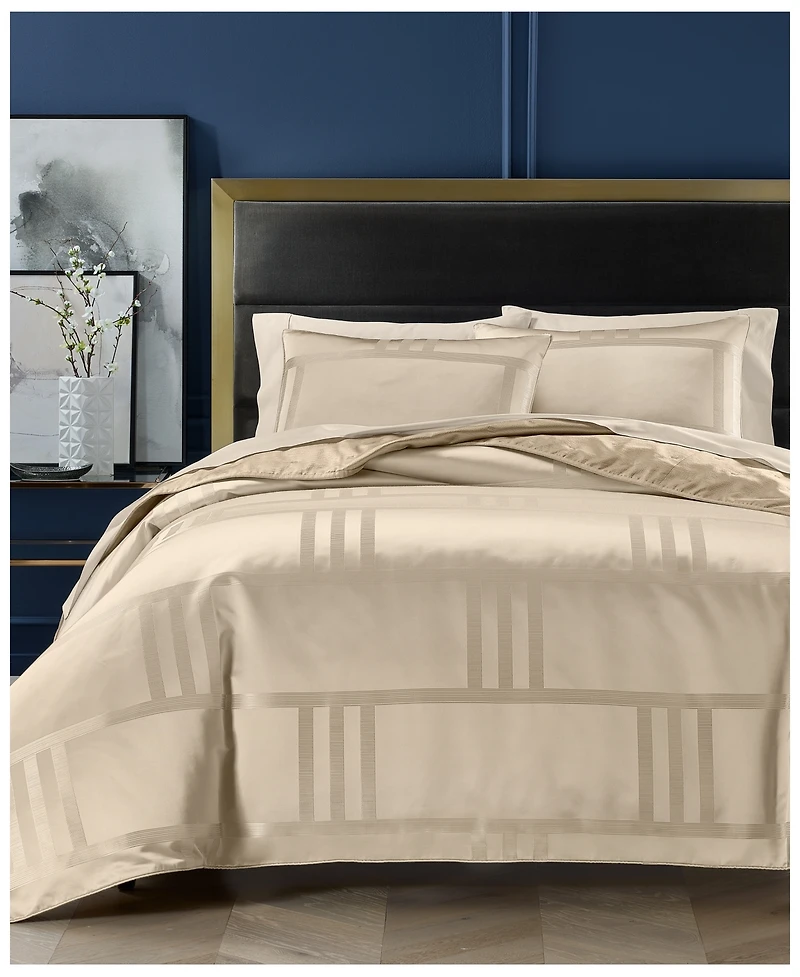 Hotel Collection Structure Gold 3-Pc. Comforter Set, King, Exclusively at Macy's
