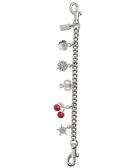 Coach Crystal Motif Chain Bag Charm