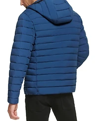 Calvin Klein Men's Hooded & Quilted Packable Jacket