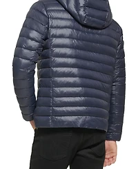 Calvin Klein Men's Hooded & Quilted Packable Jacket