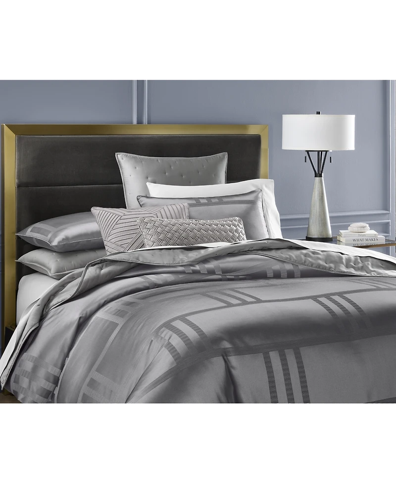 Hotel Collection Structure 3-Pc. Duvet Cover Set, Full/Queen, Exclusively at Macy's