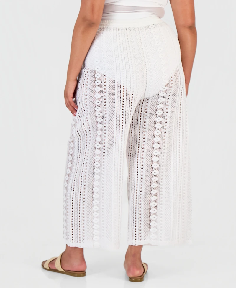 Raviya Plus Swim Cover-Up Cargo Pants