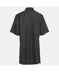 Pre-Owned Dolce & Gabbana Women's Black Cotton Oversize Tunic