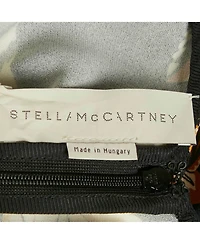 Pre-Owned Stella Mccartney Women's Navy Blue Printed Crepe Asymmetric Mini Dress