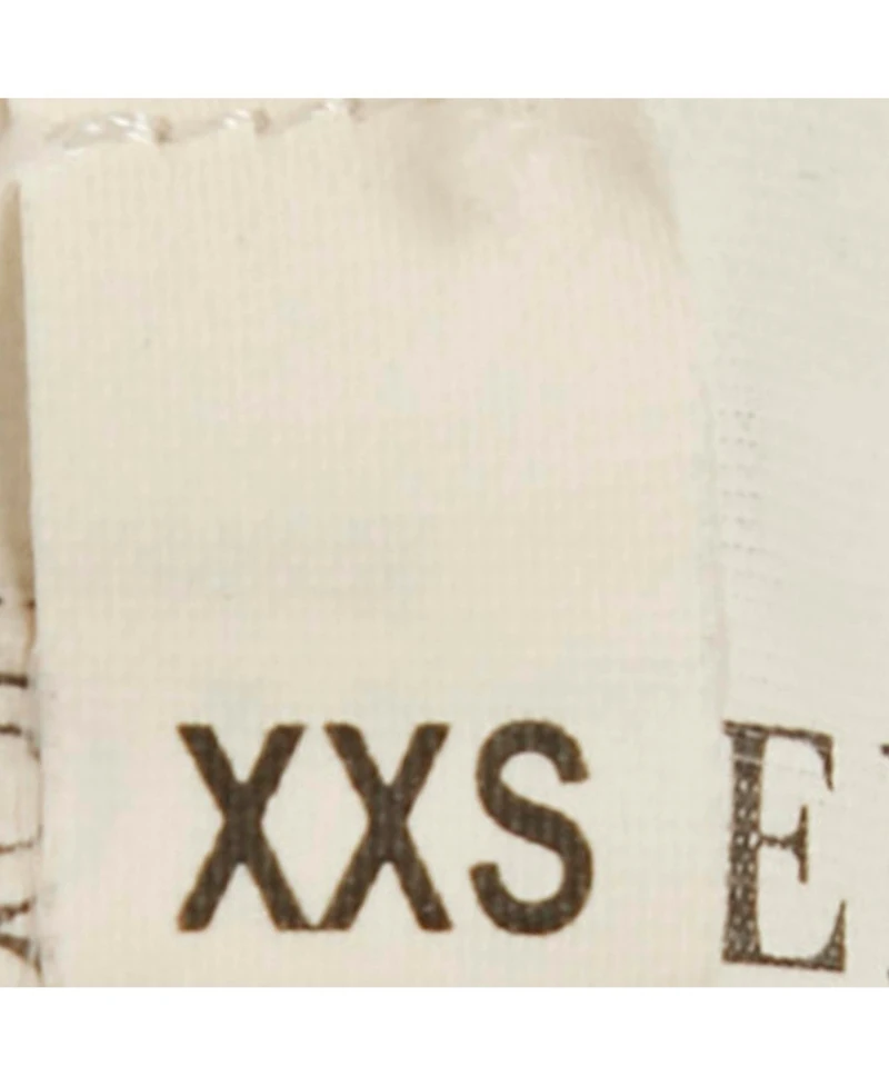 Pre-Owned Alexander Mcqueen Women's White/blue Floral Pattern Stretch Knit Mini Dress