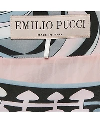 Pre-Owned Emilio Pucci Women's Multicolor Printed Jersey Mini Dress