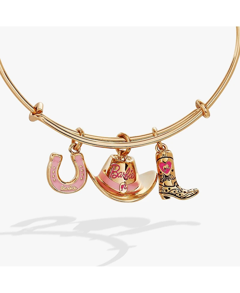 Barbie Western Trio Charm Bangle Bracelet