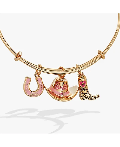 Barbie Western Trio Charm Bangle Bracelet