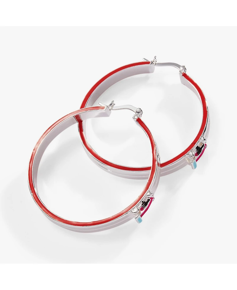 Hot Wheels Racecar Hoop Earrings