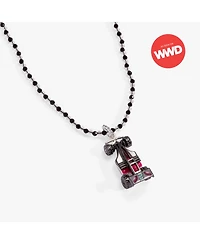 Alex and Ani Hot Wheels Racecar Pendant Necklace