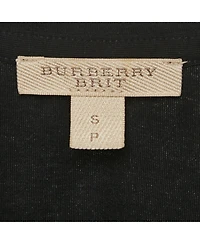 Pre-Owned Burberry Women's Black Jersey Crewneck T-Shirt