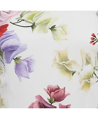 Pre-Owned Dolce & Gabbana Women's Floral Print Silk Sleeveless Top