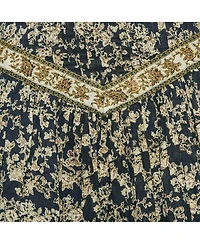 Pre-Owned Isabel Marant Women's Etoile Blue Floral Print Cotton Vega Mini Skirt