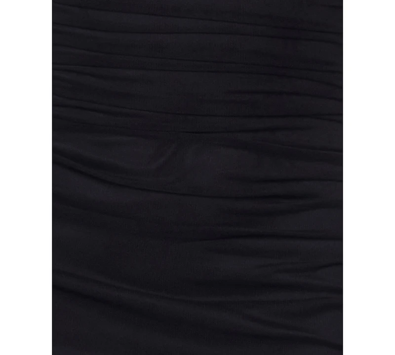 B Darlin Women's Shirred Waist Midi Dress