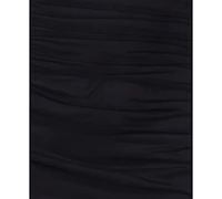 B Darlin Women's Shirred Waist Midi Dress