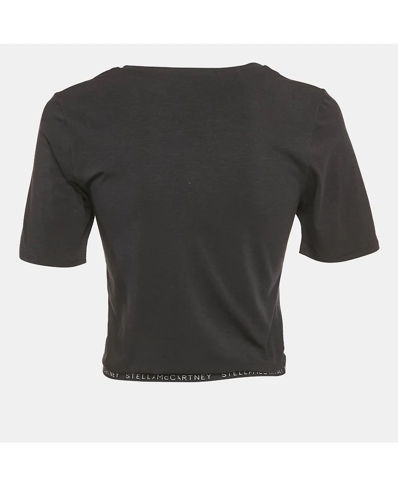 Pre-Owned Stella Mccartney Women's Logo Band Jersey T-Shirt