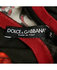 Pre-Owned Dolce & Gabbana Women's Bring Me To The Moon Print Jersey Sleeveless Top